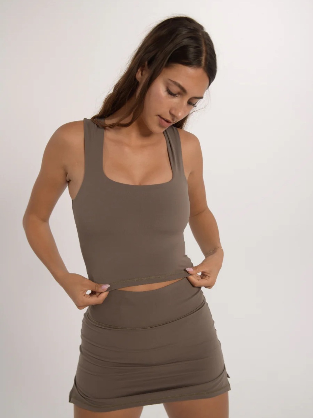 NWT FORM square box crop top XS